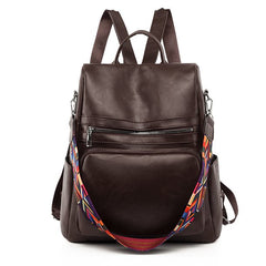 PU Leather Backpack