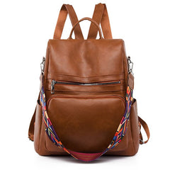 PU Leather Backpack