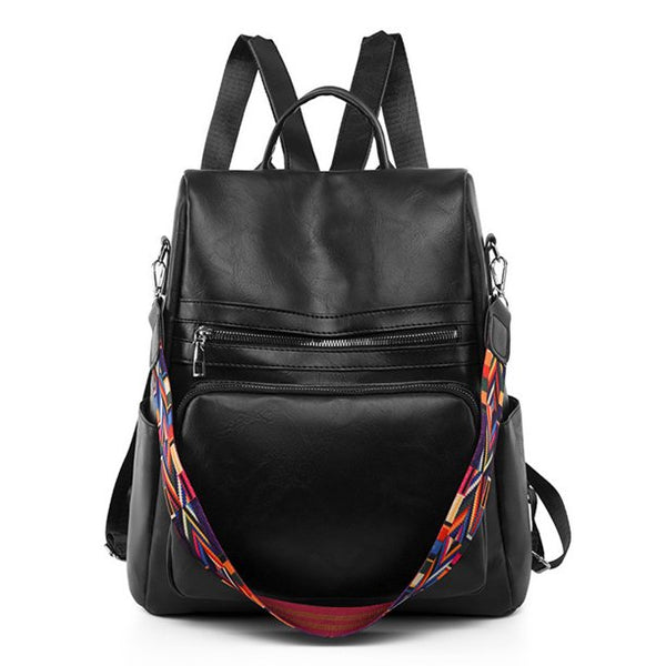 PU Leather Backpack