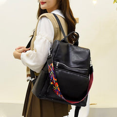 PU Leather Backpack